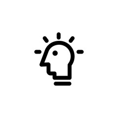 idea bulb  icon vector illustration