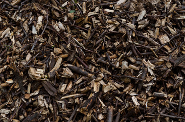 ground tree branches for fertilizer