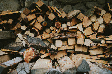 stack of firewood