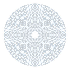 Circle geometric pattern. Design element.