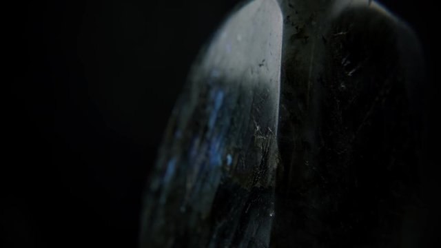 Beautiful Blue Labradorite Stone Rotate