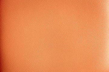 Texture orange artificial leather