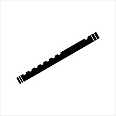 Flute Icon, Musical Instrument Icon