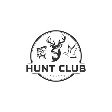 Hunting Fishing Logo Images – Browse 9,356 Stock Photos, Vectors, and Video