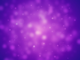Purple sparkle rays lights with bokeh elegant abstract background. Dust sparks background.