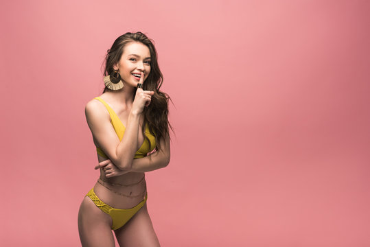 Swim Suit Bikini Revealing Images – Browse 13,599 Stock Photos, Vectors,  and Video