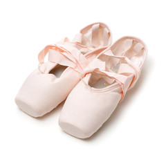 Ballet pointe shoes