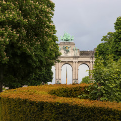 Fototapeta premium blick auf den triumpbogen