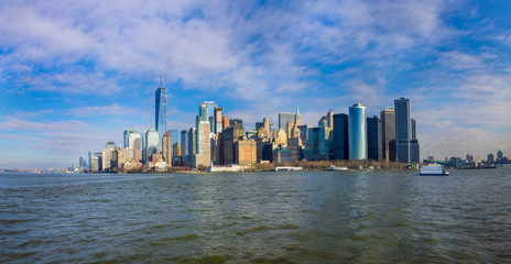 skyline of new york city