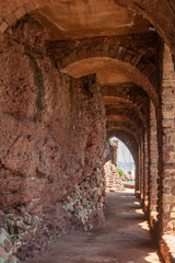 Coastal path at the Chateau de la Napoule in Mandelieu-la-Napoule