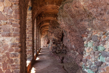 Coastal path at the Chateau de la Napoule in Mandelieu-la-Napoule