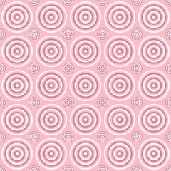 Abstract geometrical circle pattern background design - color vector illustration