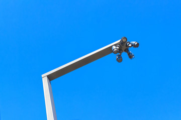 Modern lamppost