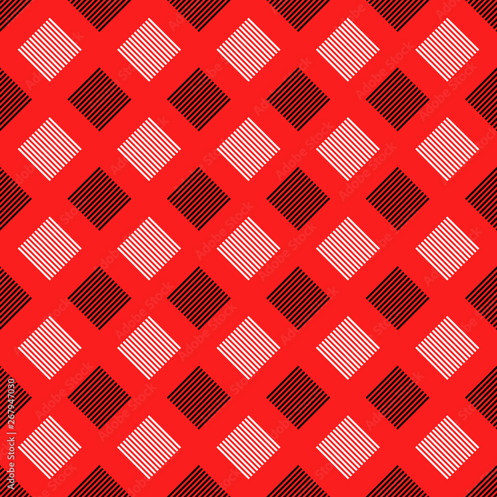 Poster abstract seamless square pattern background - vector design