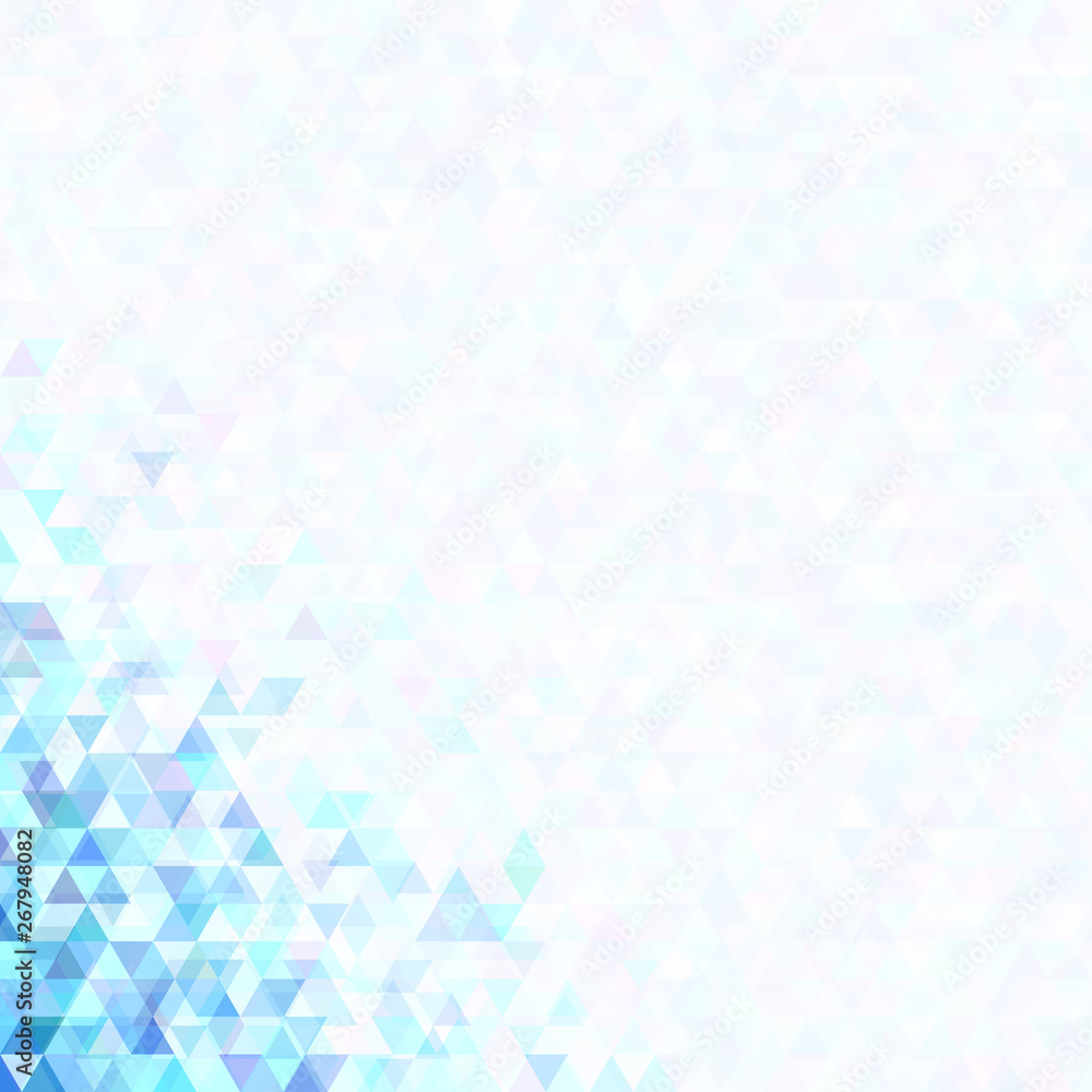 Poster geometrical abstract regular triangle background - vector graphic