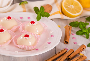 Sicilian ricotta cake (Cassata).