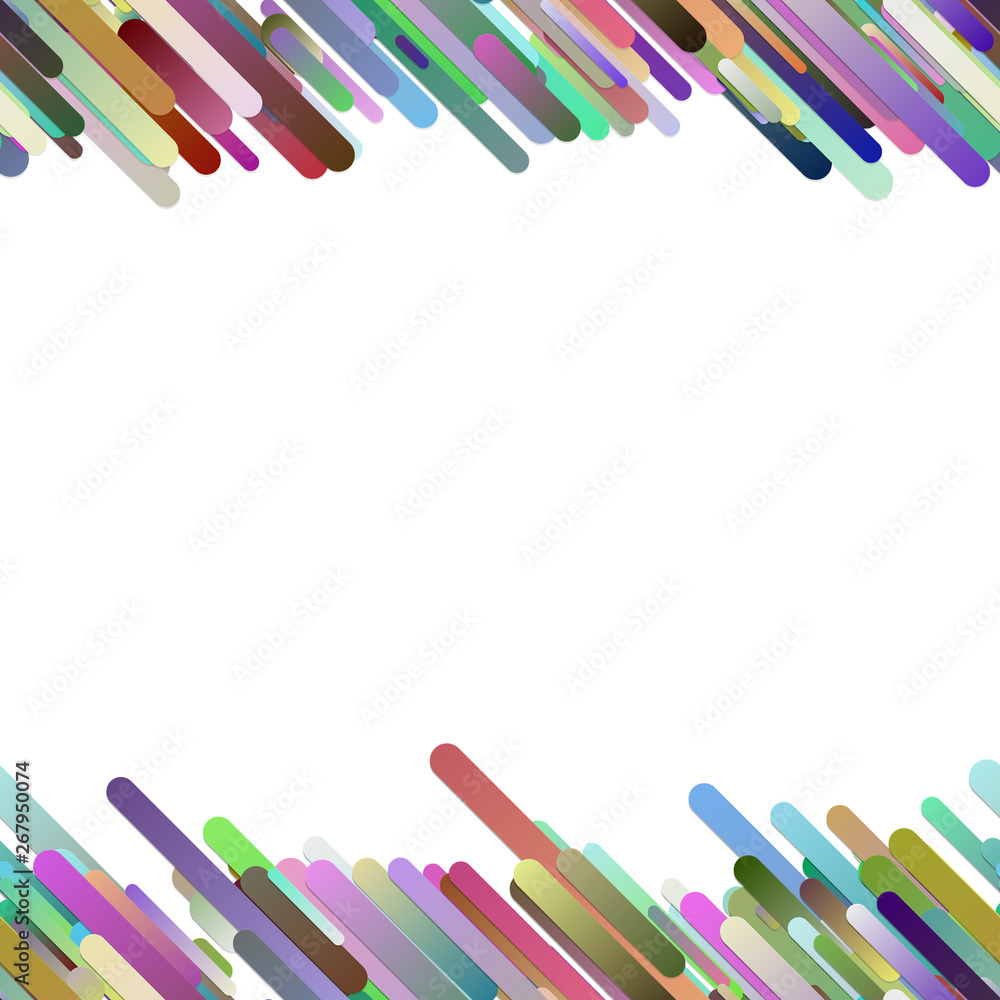 Poster colorful abstract seamless trendy diagonal gradient stripe background pattern - vector border graphi