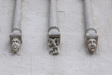 Angels and Beasts of the Intercession on the Nerl Church