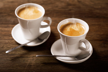 cups of coffee