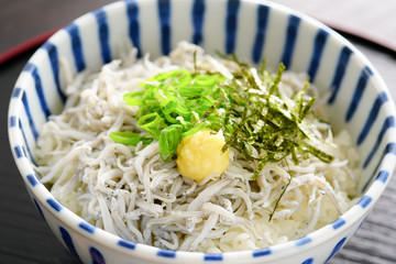 釜揚げしらす丼