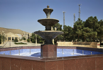 Heydar Aliev park in Lokbatan near Baku. Azerbaijan