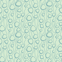 Abstract vector colorful seamless pattern. Retro hand drawn abstract organic pattern for textile, wrapping paper, prints, fabric, wallpaper, web etc.