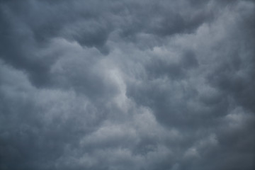 Fototapeta premium Dramatic sky and dark clouds