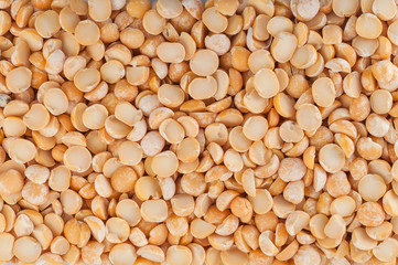 Dried yellow peas full screen, wallpaper.