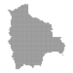 Obraz premium Map with dot
