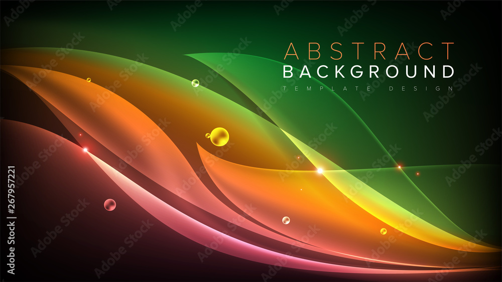 Poster an abstract background template in futuristic style. it is suitable for being as a template, landing