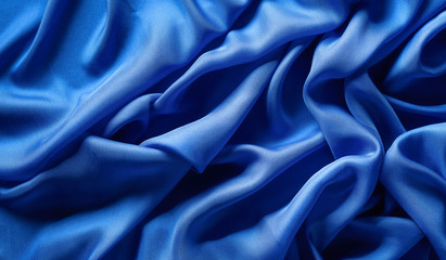 Silk satin fabric texture background.