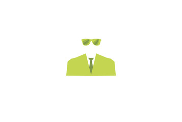 businessman in glasses