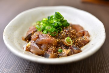 鯵のたたき