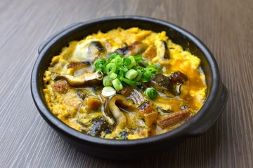 穴子の柳川風