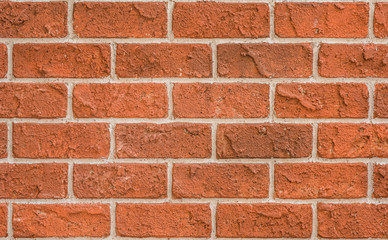 Red brick wall background