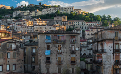 Fototapeta na wymiar view of Cosenza Italia