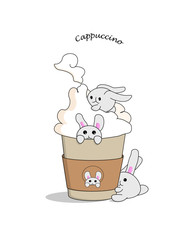 rabbit cappuccino