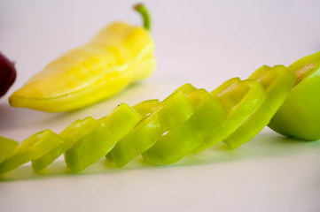 Colorful peppers