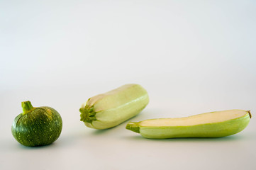 Zucchini with slices