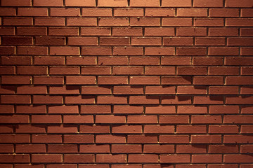 Brick Wall Textured at the Night
