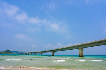 日本の絶景角島大橋【山口県】