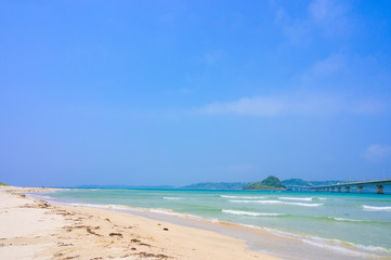 日本の絶景角島大橋【山口県】