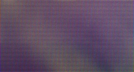 Extreme closeup of LED IPS panel pixels