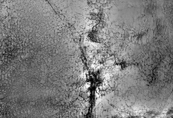 Alcohol ink, acrylic black and white abstract background