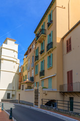 Fototapeta na wymiar Living building in the Principality of Monaco