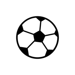 Soccer, football vector icon. 