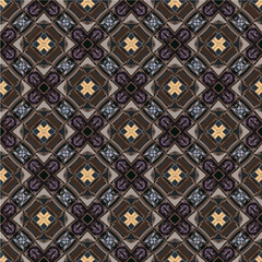 Mosaic islamic seamless pattern texture. Decorative pattern ornamental multicolor.
