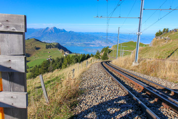 A view of the Lake Lucerne