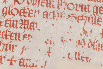 Gebrochene Handschrift