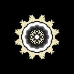 Abstract kaleidoscope background, can be used for designs, batik motifs, wallpapers, fabrics, gift wrapping, templates, ornaments and decorations